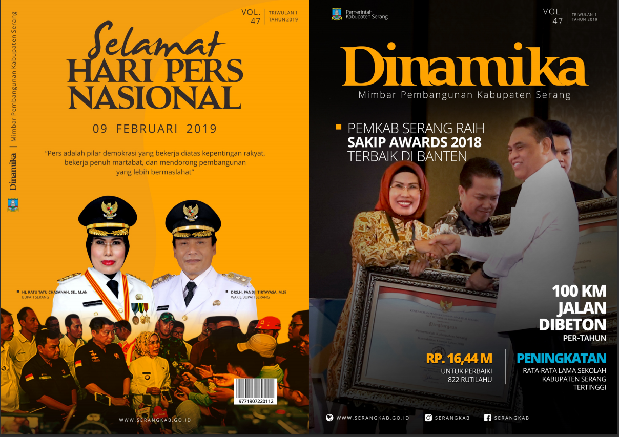 Cover Majalah Dinamika Vol 47 Tahun 2019