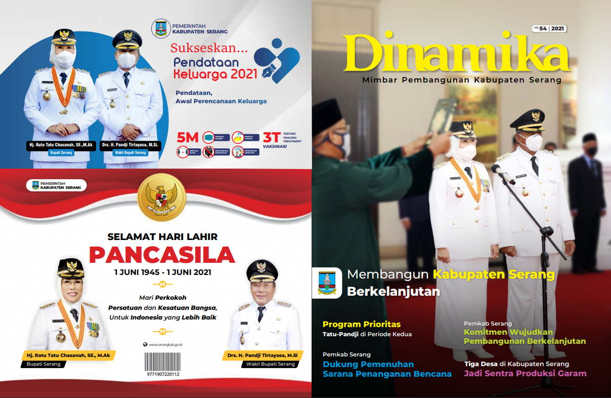 Cover Majalah Dinamika Vol 54 Tahun 2021