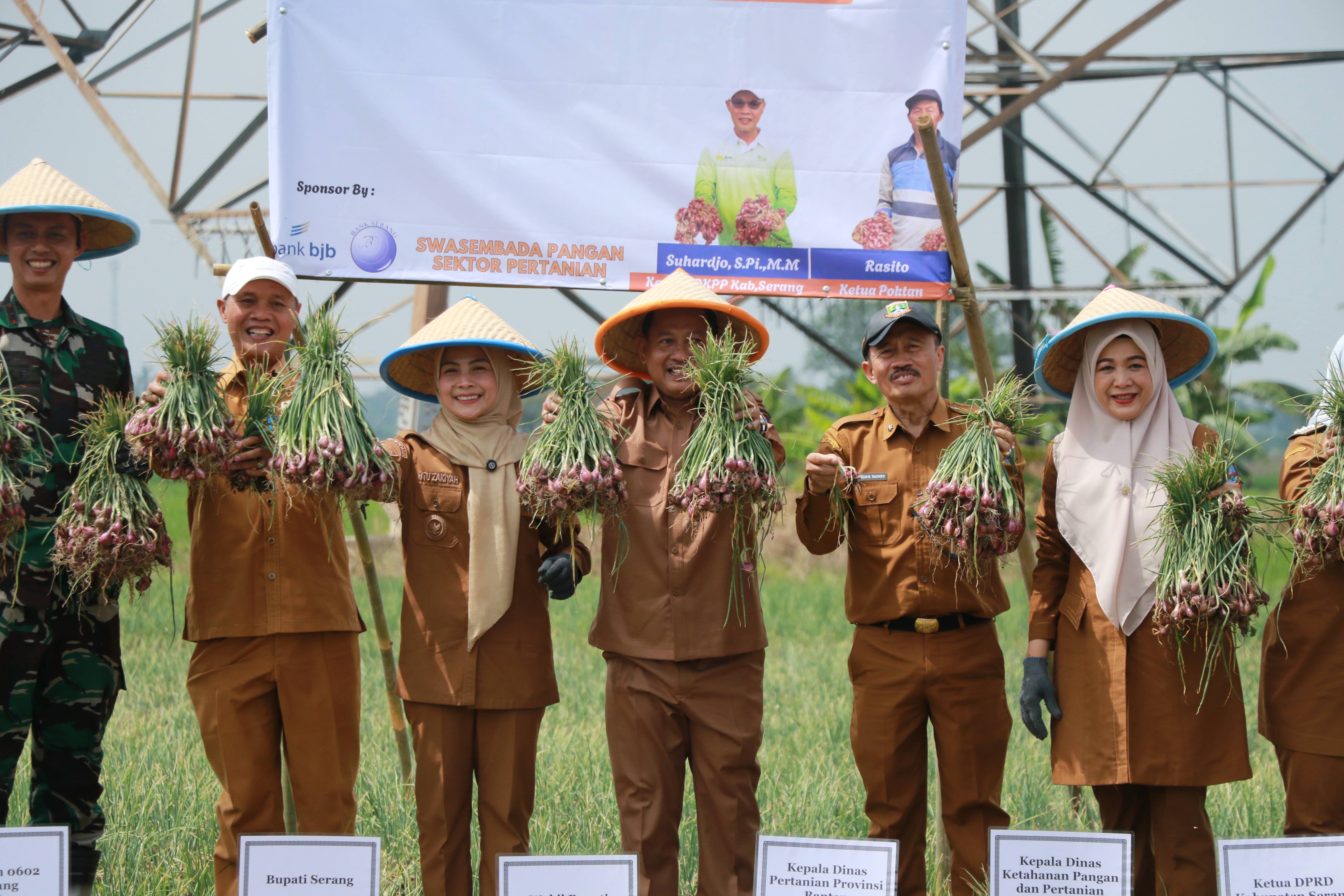 Bupati Ratu Zakiyah Launching Program Ratu Tani Wujudkan Swasembada Pangan