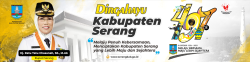 DIRGAHAYU KABUPATEN SERANG KE-497 TAHUN