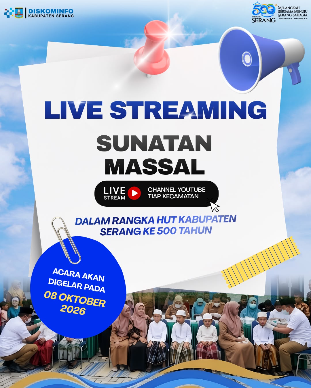 Live Streaming Sunatan Massal