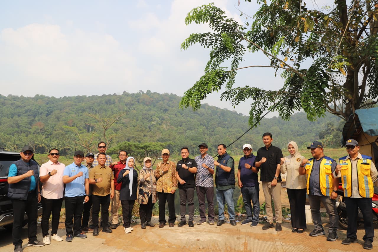 PSEL Dibangun Tahun Ini, Bupati Serang Dampingi Deputi Kemenko Pangan Tinjau TPSA Cilowong