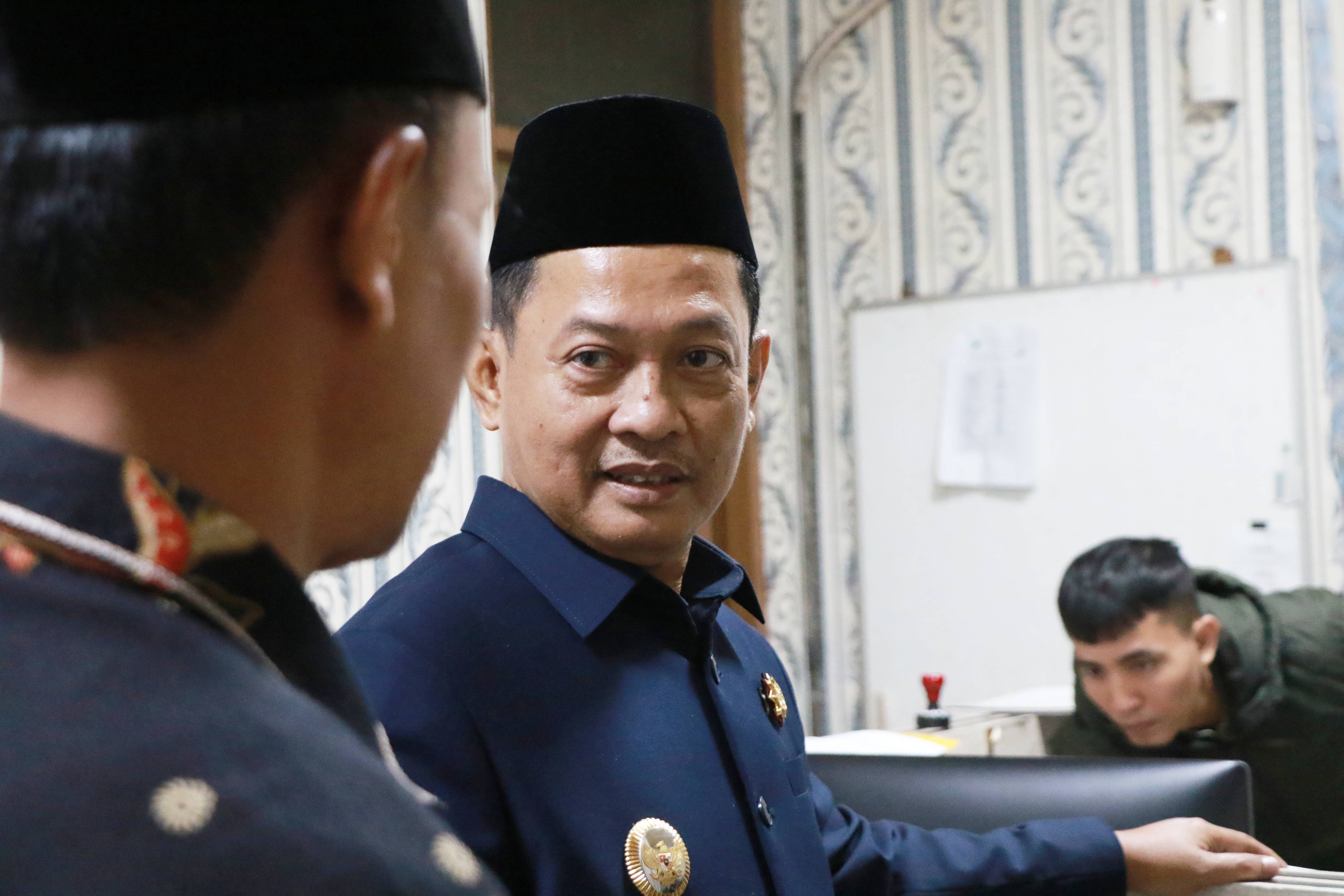 Wabup Serang Najib Hamas Napak Tilas Ruangan Bagian Sekretariat DPRD